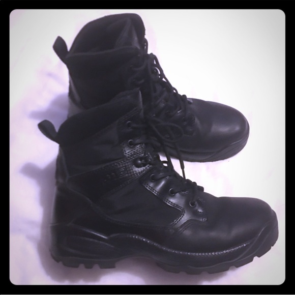 5.11 tactical black leather boots ? main image 6